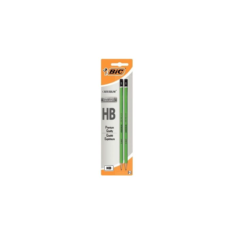 Achetez Blister de 2 crayons graphite Critérium HB 861133 BIC pas cher sur Ma Rentrée Scolaire