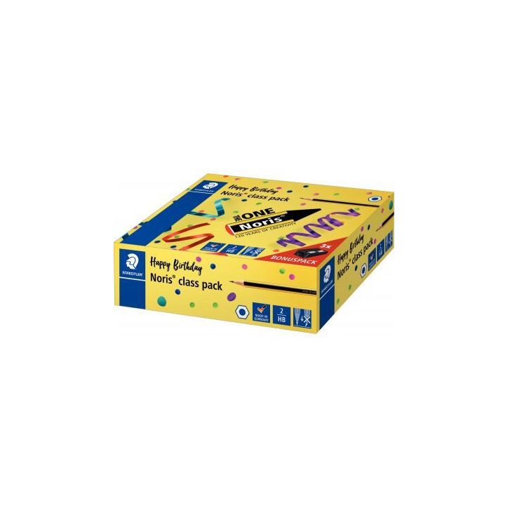 Pack de 144 crayons graphite Staedtler Noris 120 HB dont 24 gratuits 120 C144P1 STAEDTLER