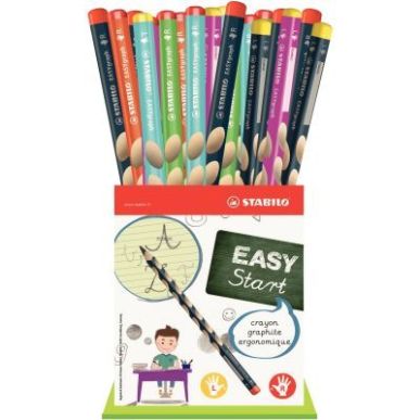 Achetez Godet de 36 crayons graphite Easygraph 30 droitiers + 6 gauchers F49498 STABILO pas cher sur..