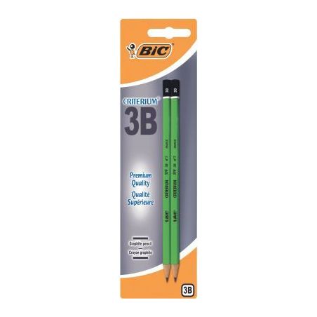 Achetez Blister de 2 crayons graphite Critérium 3B 861128 BIC pas cher sur Ma Rentrée Scolaire