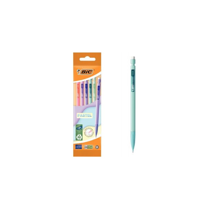 Achetez Blister de 5 portemines pastel 511027 BIC pas cher sur Ma Rentrée Scolaire