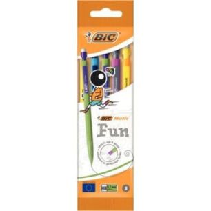 Achetez Blister de 5 portemines Matic Fun 0,7mm assortis 880410 BIC pas cher sur Ma Rentrée Scolair..