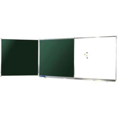Achetez Tableau triptyque mixte ext blanc/int vert émaillé 100x400 + auget 4900006 VANERUM pas che..