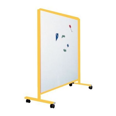 Achetez Tableau enfant sur pied 120x120cm jaune 5500005 VANERUM pas cher sur Ma Rentrée Scolaire
