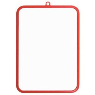 Achetez Ardoise effaçable à  sec 1 face unie, 1 face quadrillée Format 19x26 cm FAR300261 pas ch..