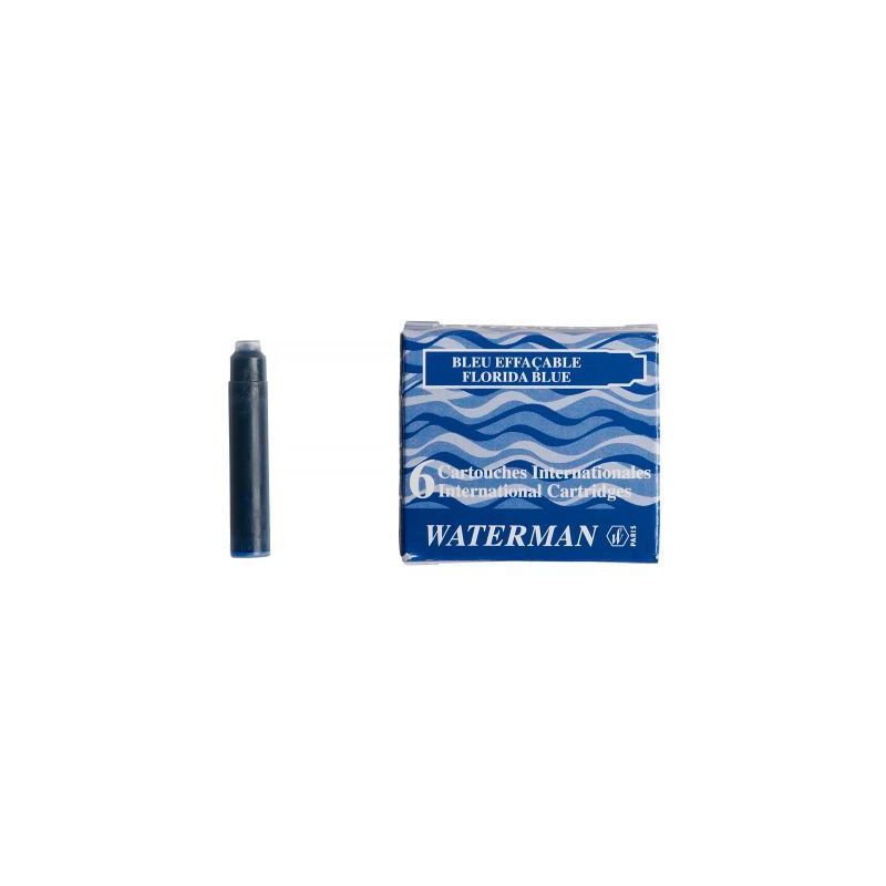 Achetez Étui de 6 mini cartouches Waterman bleues S0110950 WATERMAN pas cher sur Ma Rentrée Scolai.. Achetez Étui de 6 mini cartouches Waterman bleues S0110950 WATERMAN pas cher sur Ma Rentrée Scolai..
