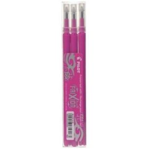 Achetez PILOT Set de 3 recharges pour roller FriXion Ball. Pointe moyenne 0,7 mm. Encre Rose pas che..