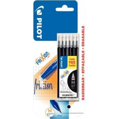 Achetez Blister de 6 recharges Frixion pointe moyenne noires 313191050131 FRIXION PILOT pas cher sur..