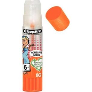 Achetez Bâton de colle transparente 8gr Adhésive BA8AD CLEOPATRE pas cher sur Ma Rentrée Scolaire