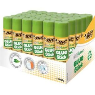 Achetez Classpack de 30 bâtons de colles 8g glue stick 9211861 BIC pas cher sur Ma Rentrée Scolair..