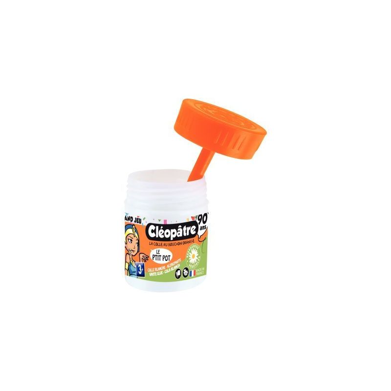 Achetez Petit pot de colle blanche 35 g CB80 CLEOPATRE pas cher sur Ma Rentrée Scolaire Achetez Petit pot de colle blanche 35 g CB80 CLEOPATRE pas cher sur Ma Rentrée Scolaire