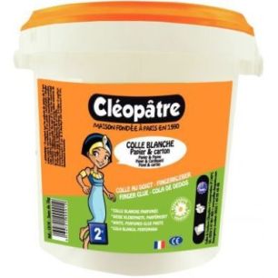 Achetez Pot de colle blanche en pâte 1 kg CB1K CLEOPATRE pas cher sur Ma Rentrée Scolaire