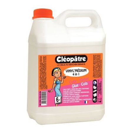 Achetez Bidon de 5litres de colle medium 4 en 1 VIM5L CLEOPATRE pas cher sur Ma Rentrée Scolaire