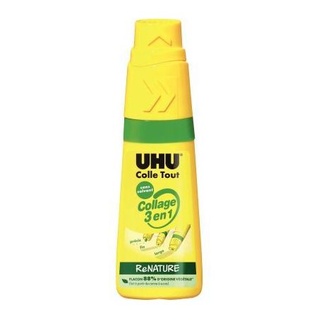 Achetez Flacon de colle 35g 3en1 Uhu Renature 40225 UHU pas cher sur Ma Rentrée Scolaire