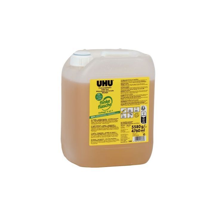 Flacon de 5 kilos de colle Twist & Glue UHU 46375 UHU