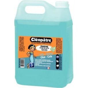 Achetez Flacon de 5litres de colle bleutée marine CMC5L CLEOPATRE pas cher sur Ma Rentrée Scolaire