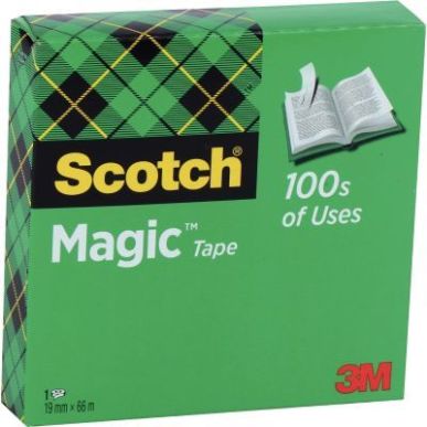 Achetez SCOTCH Ruban adhésif invisible Magic 811 - 19mm x 66m, en boîte individuelle pas cher sur ..