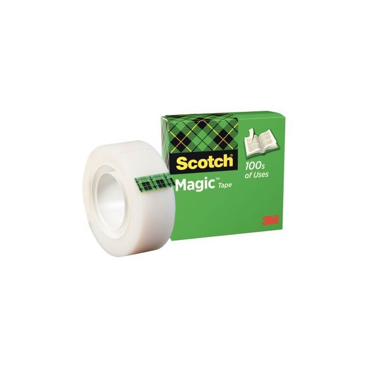 SCOTCH Boîte individuelle Scotch® Magic?¢ 19 mm x 33 m