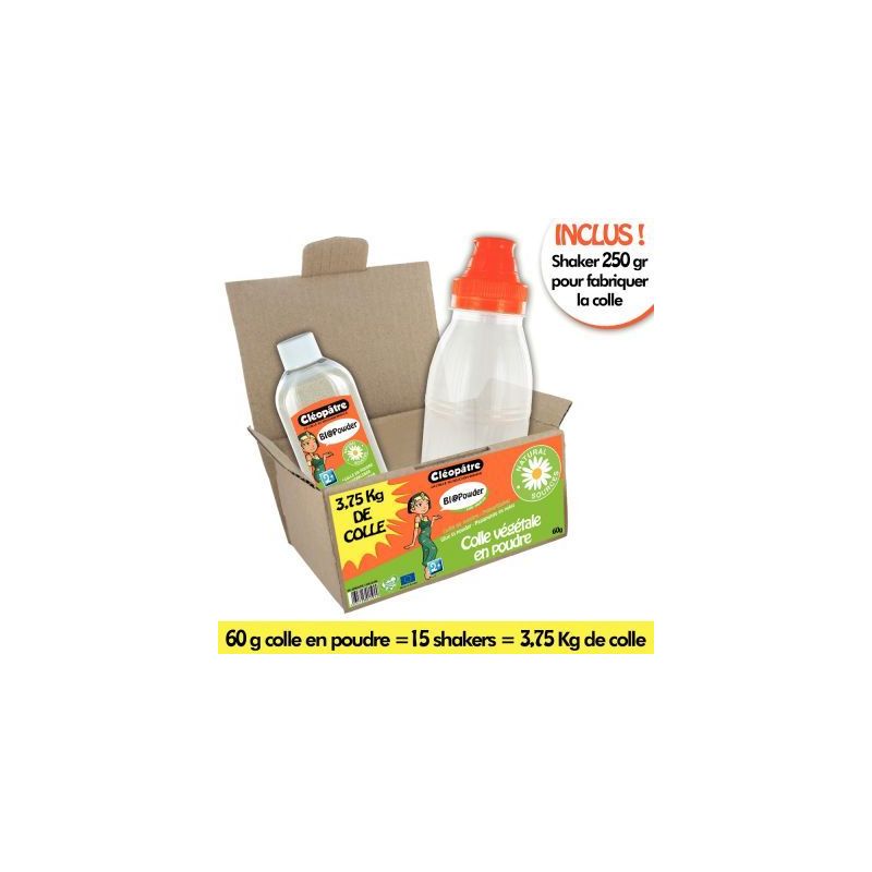 Achetez Kit de 60g de colle en poudre avec shakeur BGP60+SHK pas cher sur Ma Rentrée Scolaire