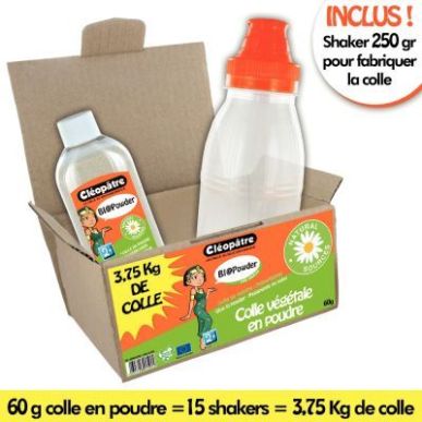 Achetez Kit de 60g de colle en poudre avec shakeur BGP60+SHK pas cher sur Ma Rentrée Scolaire