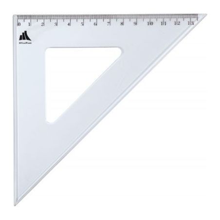 Achetez WONDAY Equerre 45 degrés 21 cm sous étui packbordable pas cher sur Ma Rentrée Scolaire