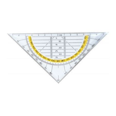 Achetez Equerre géométrique 16 cm 2400237 pas cher sur Ma Rentrée Scolaire