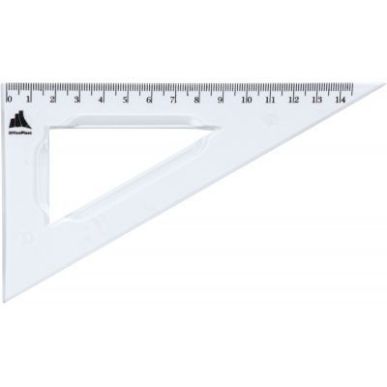 Achetez Equerre plastique graduée, 60° 16 cm 2400233 pas cher sur Ma Rentrée Scolaire