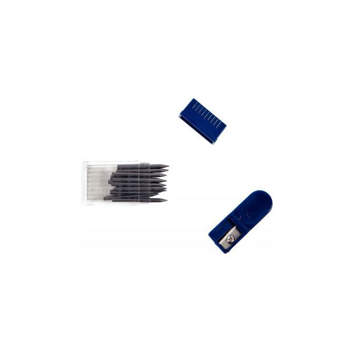 Blister de 12 mines 2mm pour compas + 1 taille-mine FCO900062