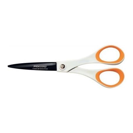 Achetez Ciseaux FISKARS titanium ambidextres 18cm FR1004720 FISKARS pas cher sur Ma Rentrée Scolair..