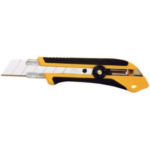 Achetez OLFA Cutter XH-1 Jaune Noir, manche en caoutchouc, blocage par molette, lame secable - Large..