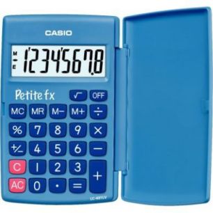 Achetez Calculatrice de poche CASIO 8 chiffres PETITE FX BLEU LC-401LV-BU-W-A-EP CASIO pas cher sur ..