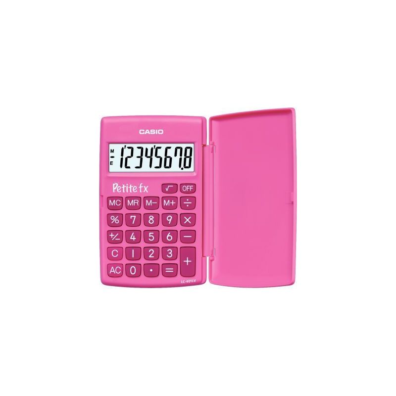 Achetez Calculatrice de poche CASIO 8 chiffres PETITE FX ROSE LC-401LV-PK-W-A-EP CASIO pas cher sur ..