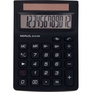 Achetez Calculatrice de bureau MAUL 12chiffres green 650 7268690 pas cher sur Ma Rentrée Scolaire