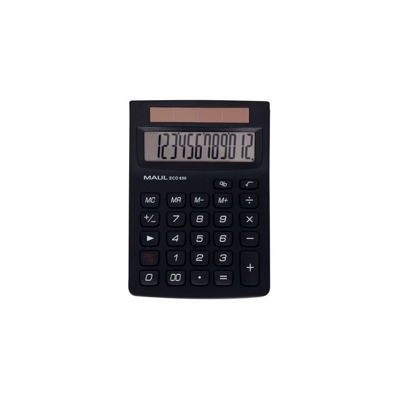 Achetez Calculatrice de bureau MAUL 12chiffres green 650 7268690 pas cher sur Ma Rentrée Scolaire