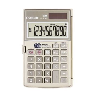 Achetez Machine à calculer de poche CANON écologique LS-10TEG CACALLS10TEG CANON pas cher sur Ma R..