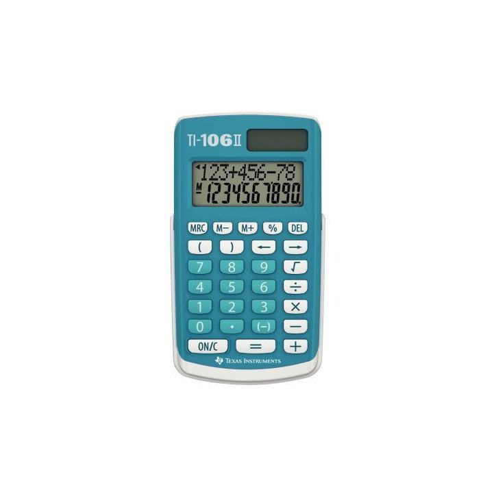 Machine à  calculer de poche scolaire Texas TI-106II TI106II TEXAS INSTRUMENTS