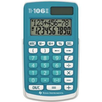 Achetez Machine à  calculer de poche scolaire Texas TI-106II TI106II TEXAS INSTRUMENTS pas cher su..