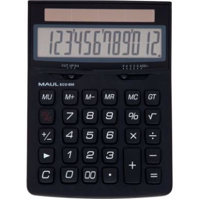 Achetez Calculatrice de bureau MAUL 12 chiffres Green 850 7268890 pas cher sur Ma Rentrée Scolaire