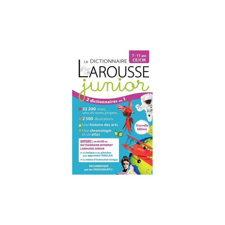 Dictionnaire Larousse Junior Edition 2025 9782036068544 LAROUSSE