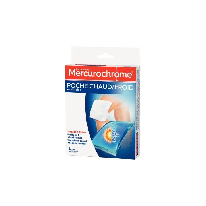 Boite d'1 poche chaud/froid réutilisable 050660 MERCUROCHROME