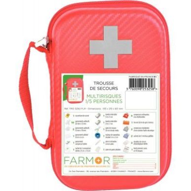 Achetez Trousse de 1er secours universel TRO 3250 FLR FARMOR pas cher sur Ma Rentrée Scolaire