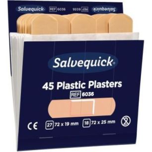 Achetez Boite de 6x45 pansements plastiques résistants à l'eau 6036 CEDERROTH ORKLA pas cher sur M..