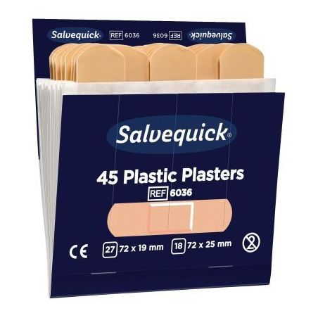 Achetez Boite de 6x45 pansements plastiques résistants à l'eau 6036 CEDERROTH ORKLA pas cher sur M..