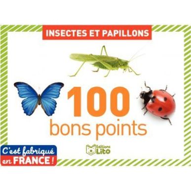 Achetez Boite de 100 images les insectes 03104 EDITIONS LITO pas cher sur Ma Rentrée Scolaire