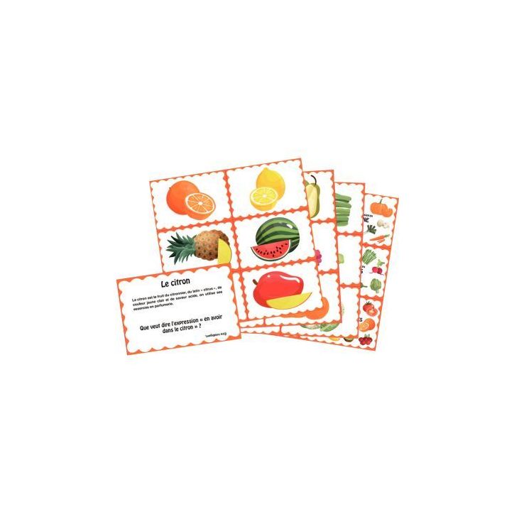 Lot 384 petites images légumes & fruits PIMG-4 CLEOPATRE