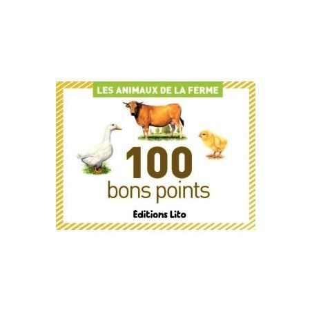 Achetez Boite de 100 images Les animaux de la ferme 01922 EDITIONS LITO pas cher sur Ma Rentrée Sco..