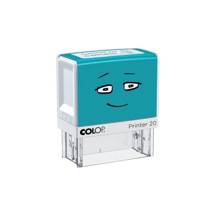 Tampon "Continue tes efforts" bleu 163797 COLOP