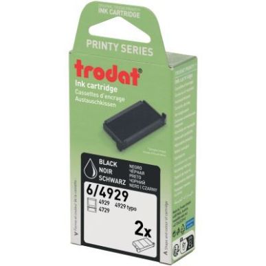 Achetez Blister de 2 cassettes 6/4929 encre noir B249291/4006 TRODAT pas cher sur Ma Rentrée Scolai..