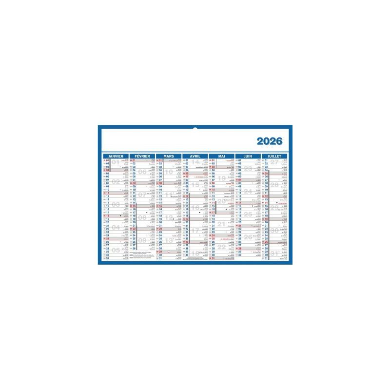 Achetez Calendrier semestriel 7 mois par face 19x26,5cm souple PAPDIRECTMINI pas cher sur Ma Rentré.. Achetez Calendrier semestriel 7 mois par face 19x26,5cm souple PAPDIRECTMINI pas cher sur Ma Rentré..