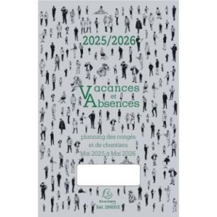 Achetez Planning vacances & absences mai à mai 2025/2026 29600E EXACOMPTA pas cher sur Ma Rentrée ..